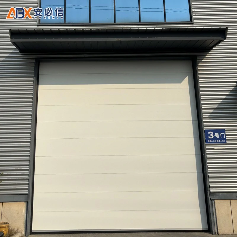 白银分节式滑升门